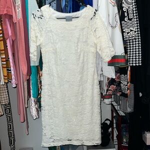 Off White lace dress